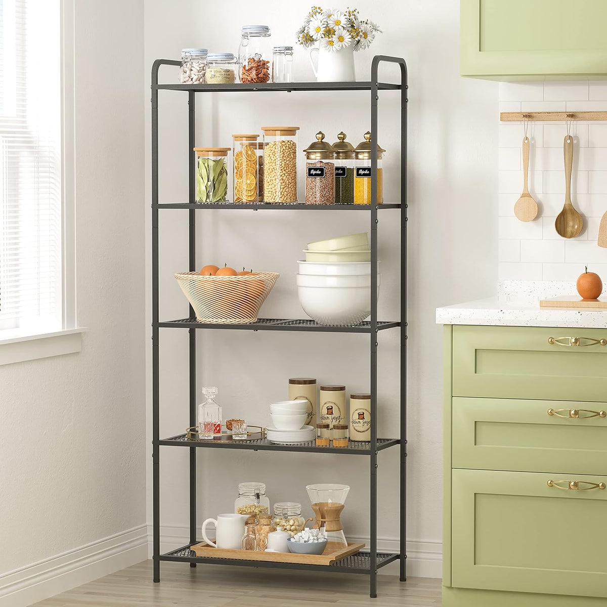 5-Tier Metal Storage Shelving Unit L218