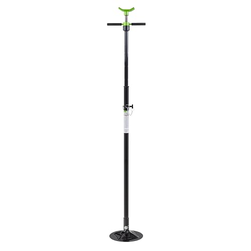 1,500 lb Adjustable Height Heavy-Duty Steel Underhoist Support Stand E62938