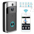 Black WiFi Doorbell Video Camera Intercom Security Bell E1420