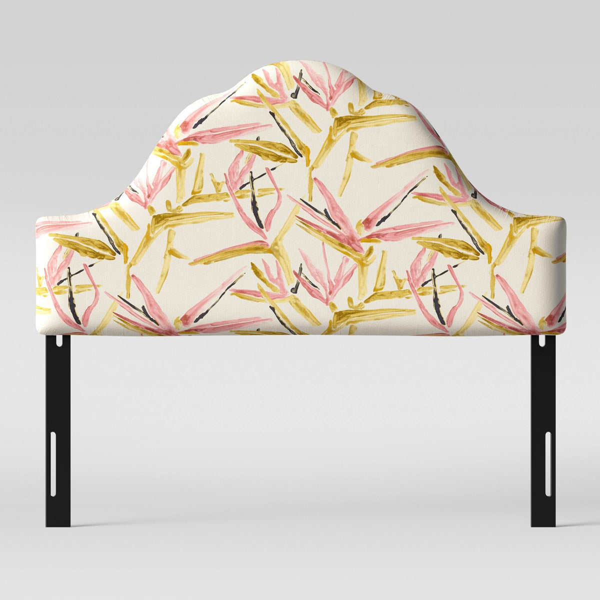 Pink Cream Arched Headboard Z65157