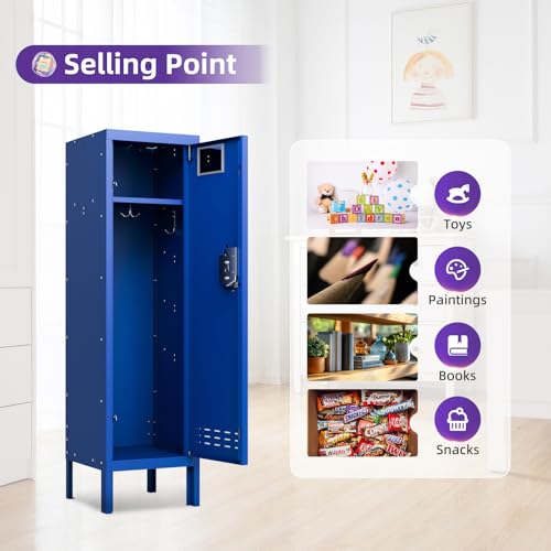 54" Height Lockable Steel Locker U5908