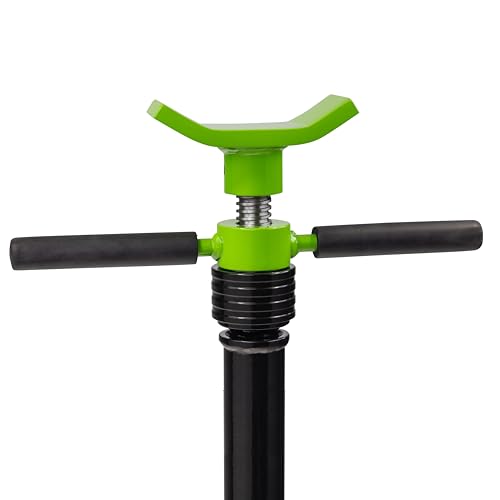 1,500 lb Adjustable Height Heavy-Duty Steel Underhoist Support Stand E62938