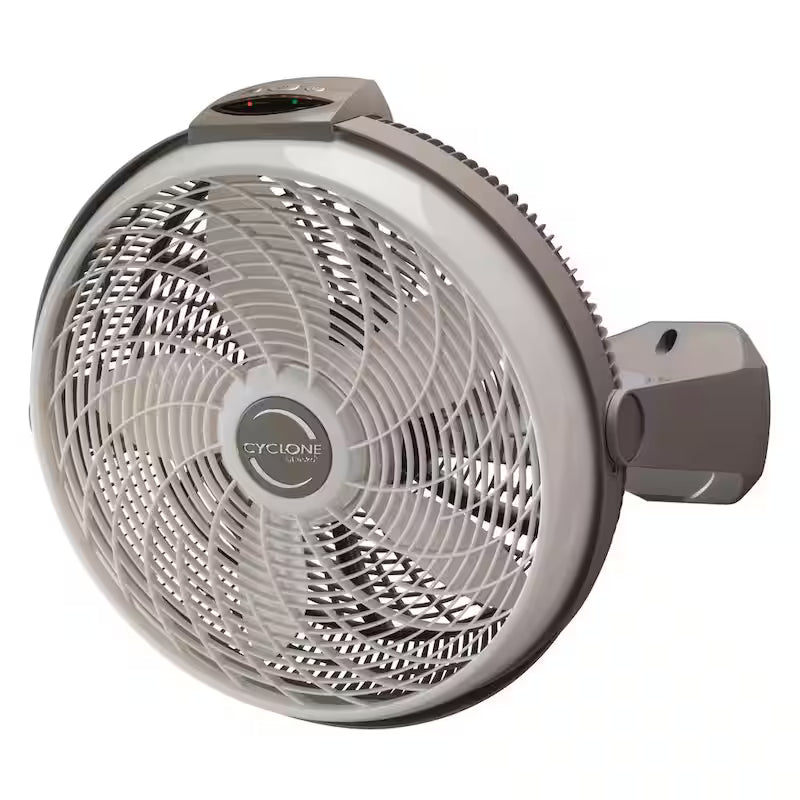 3 Speed Beige Floor Fan with Remote Control L6644
