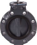 8x22 Butterfly Valve with PVC Body, PP Disc, Nitrile Liner and Seals S21293