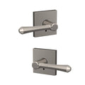 Satin Nickel Non Turning Dummy Lever Lock C18770