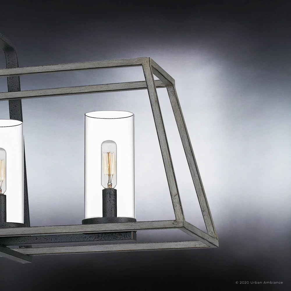 Indoor Chandelier with Clear Glass R86050