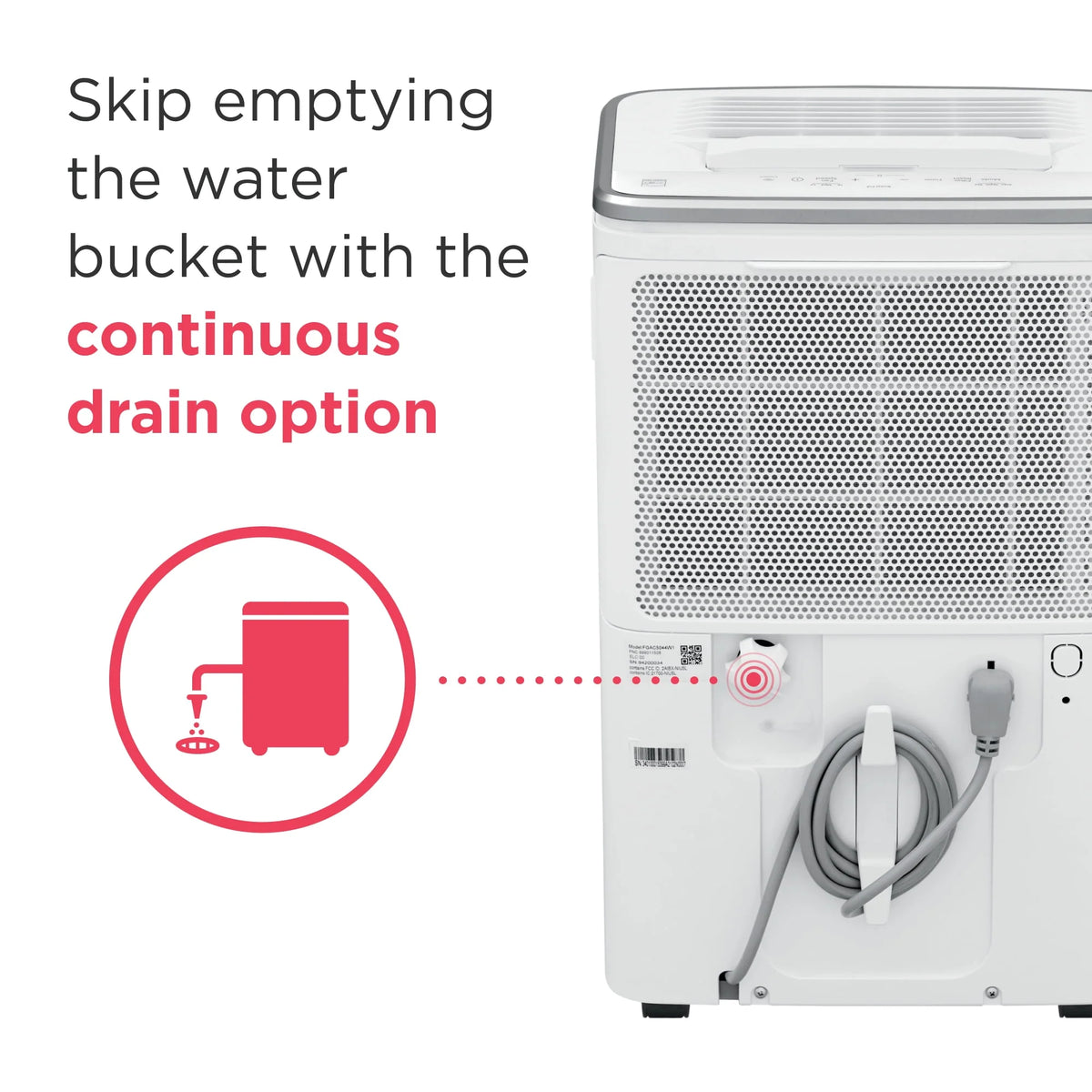 50-Pint Capacity Dehumidifier with Wi-Fi A172877