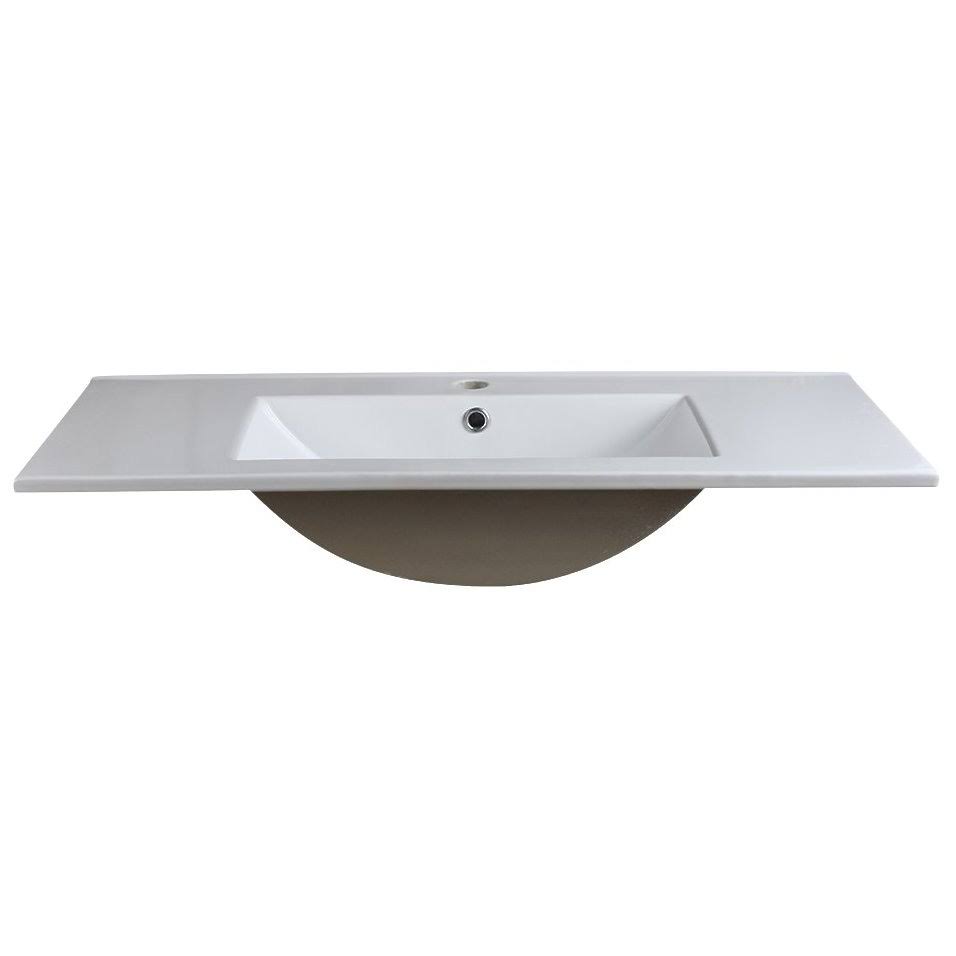 White Integrated Sink Countertop B46537