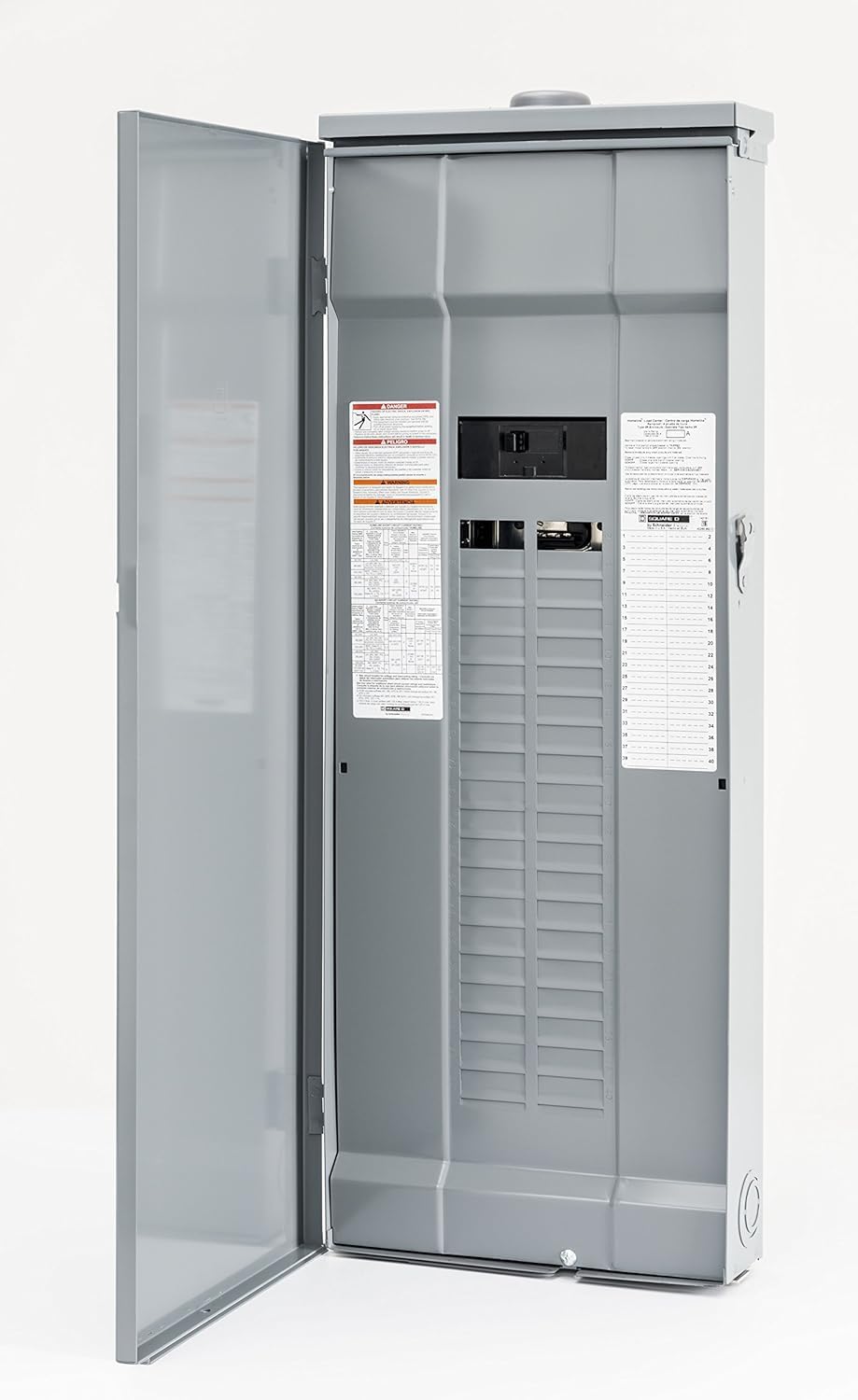 Homeline 200 Amp 40-Space 80-Circuit Outdoor Main Breaker Load Center I295195