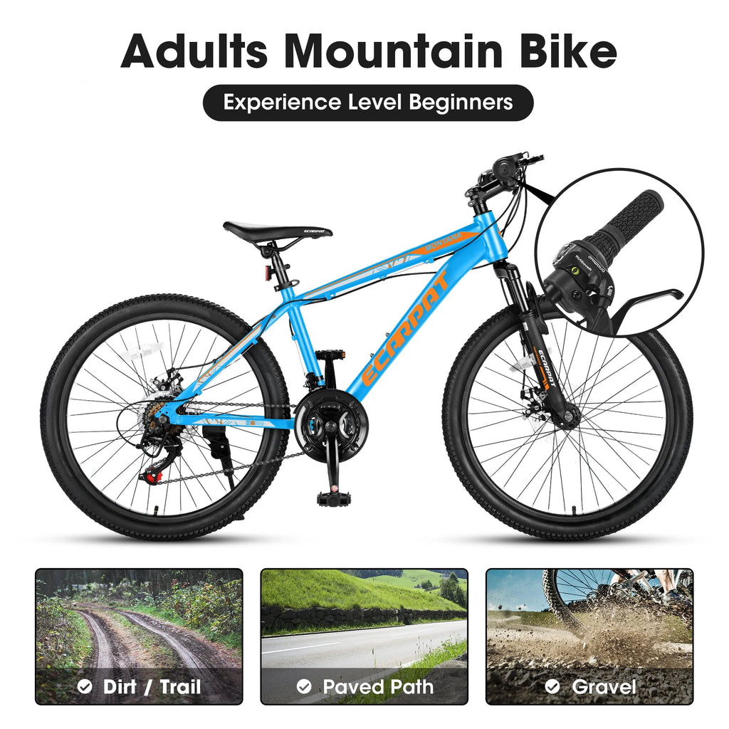 26 Aluminum Mountain Bike with Disc Brakes & Suspension B48266