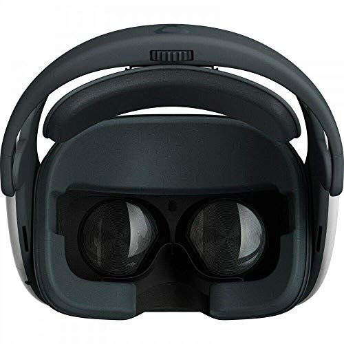 Almond White VR Headset Bundle with Controllers, Face Cushion, QC 3.0 Charger and USB Type-C Cable D62744