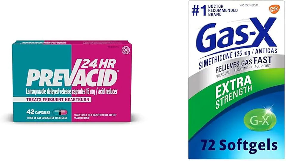 Acid Reducer 42 Count & Gas Relief 72 Count N3259