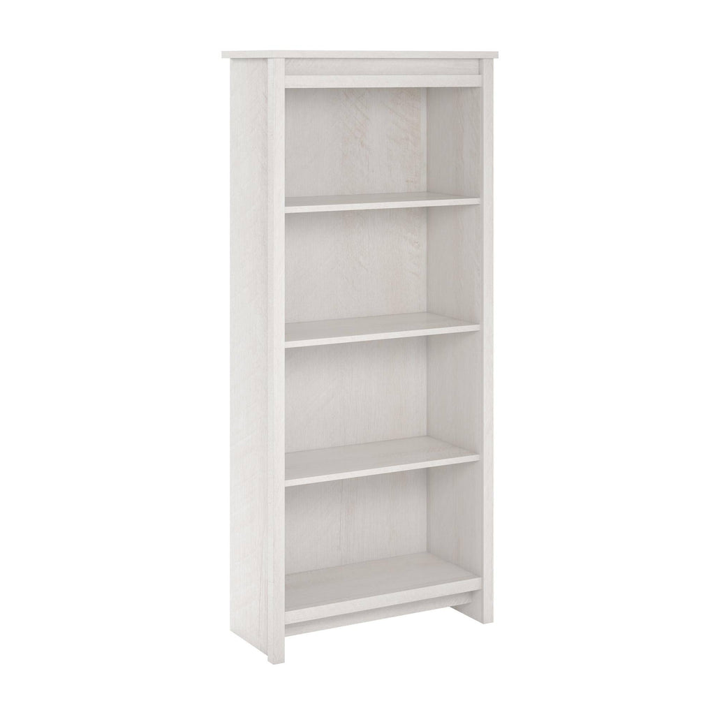 Ivory Oak 4 Shelf Bookcase X280