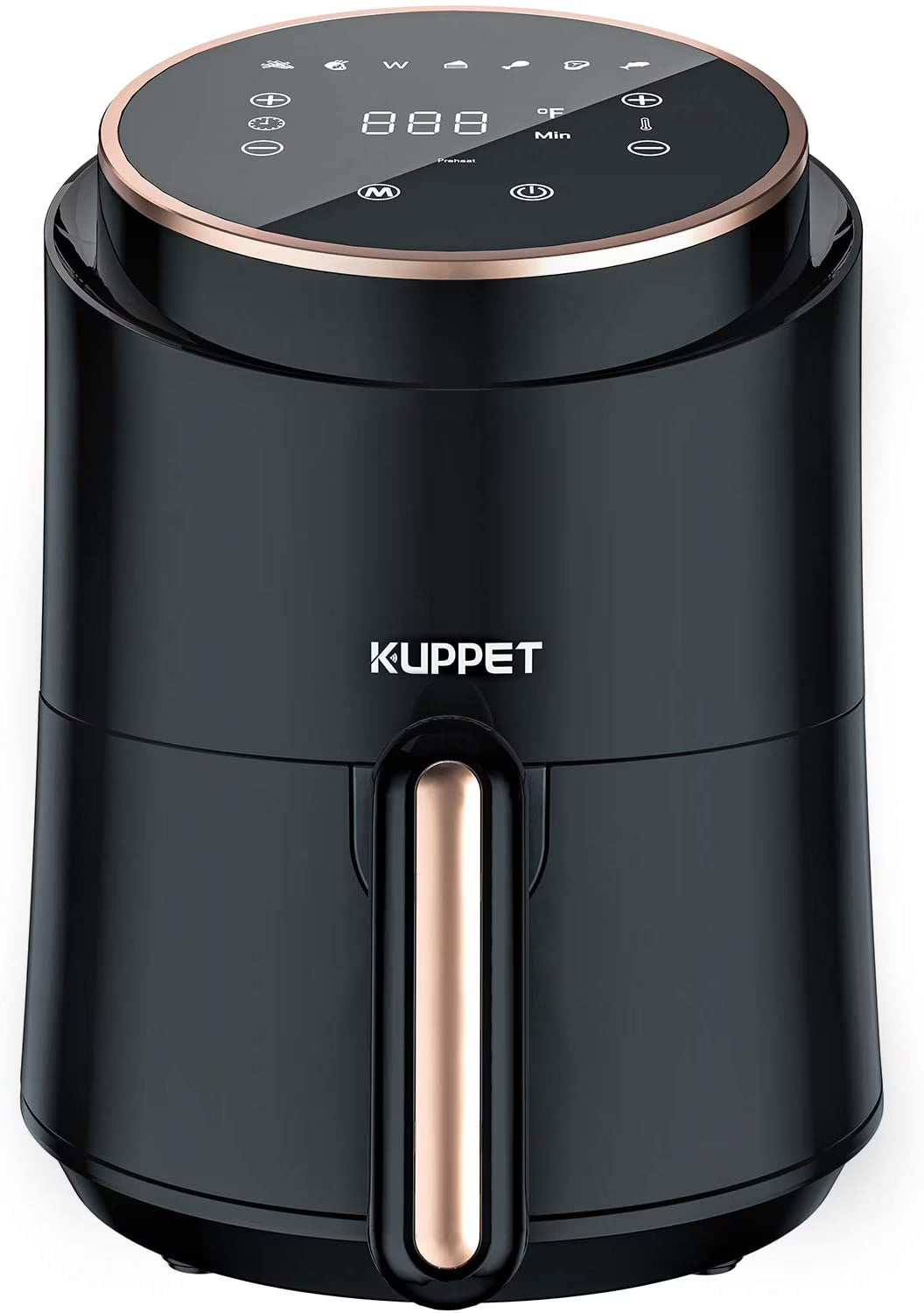Black 1500W Electric Air Fryer Z271689