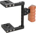 DSLR Camera Cage Stabilizer Rig with Wooden Handle N557500
