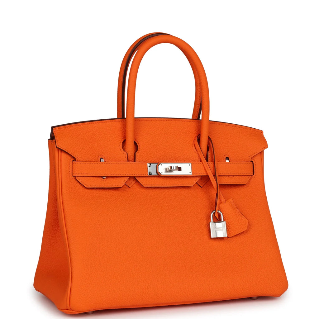 Orange Togo Leather Handbag T577512