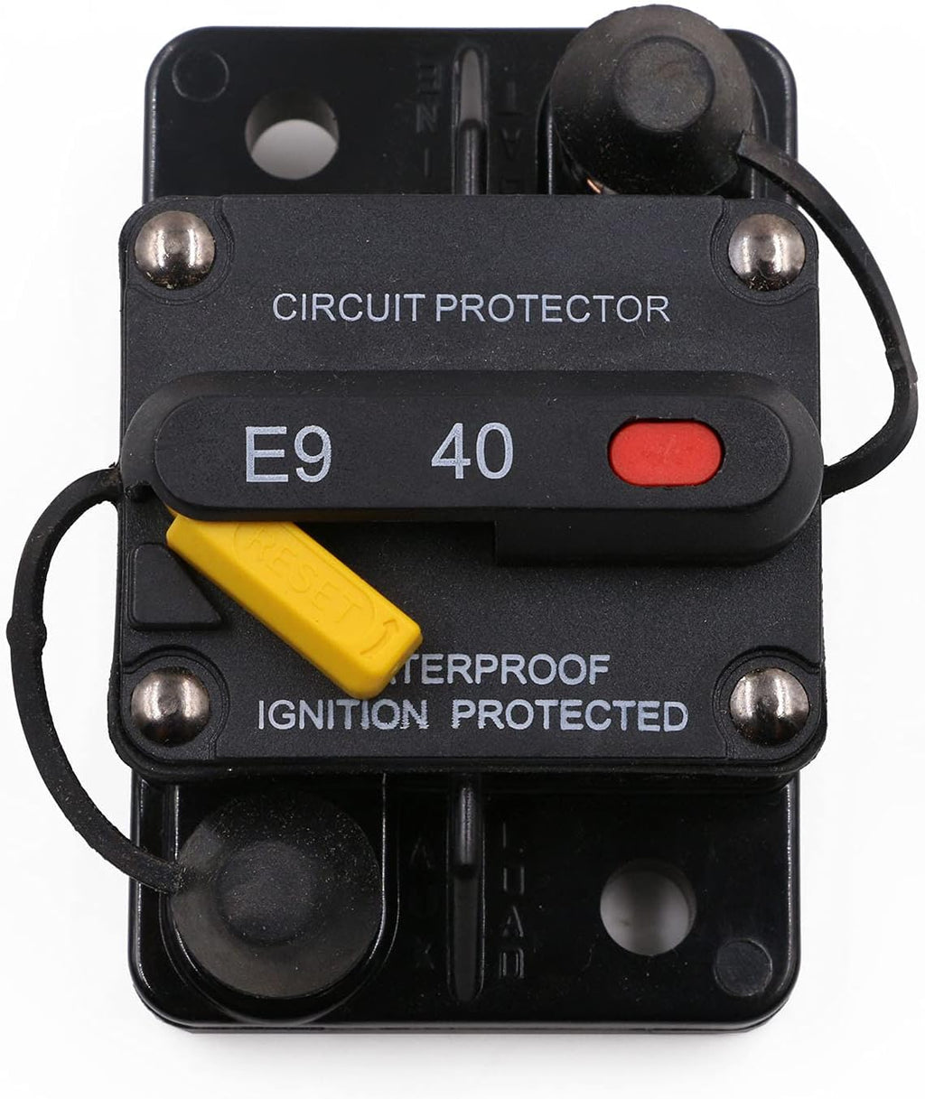 100 Amp Waterproof Circuit Breaker with Manual Reset Switch J451