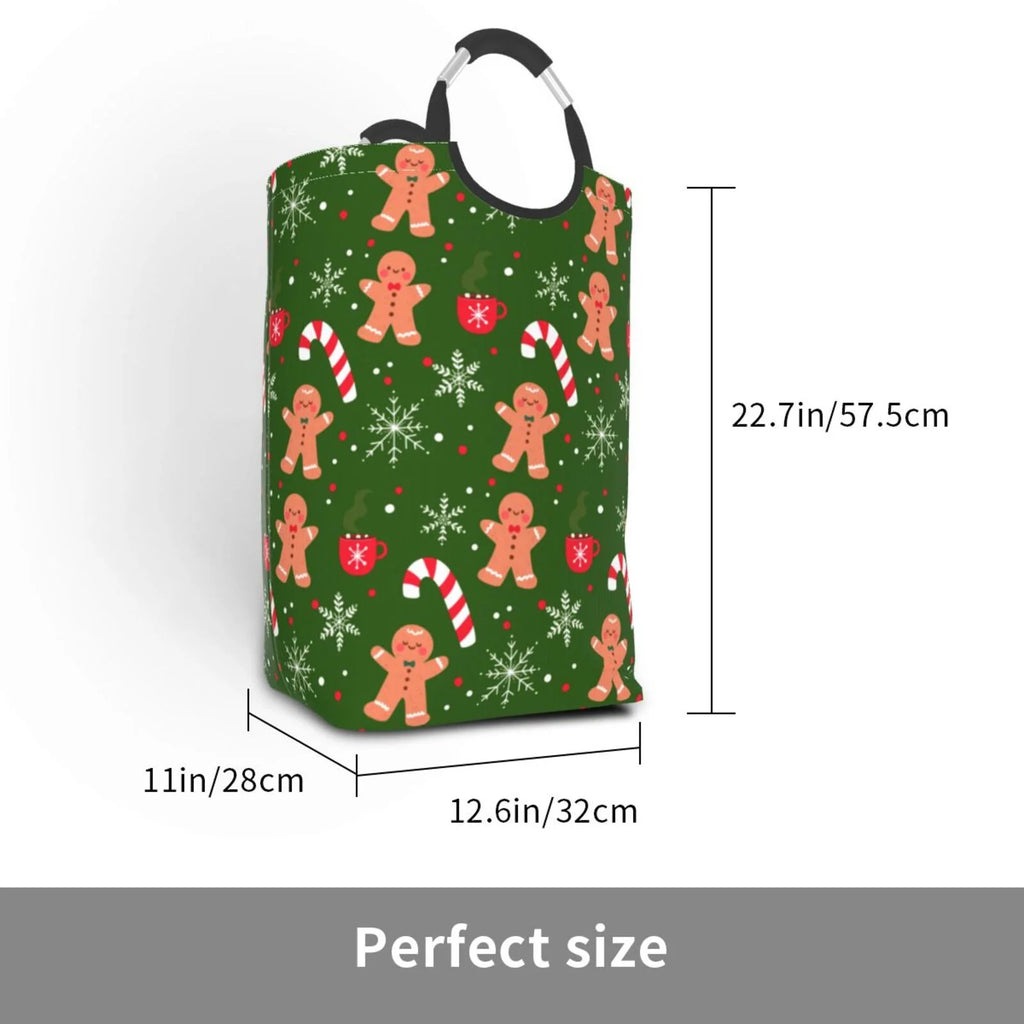 Collapsible Laundry Basket Hamper with Aluminum Handle, 50L N586