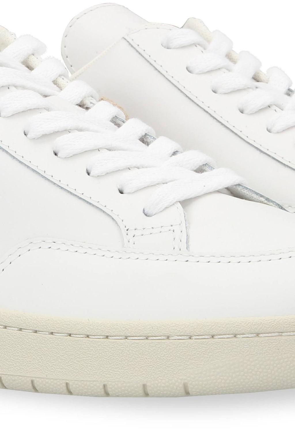 White Sable Leather Sneakers Z92311