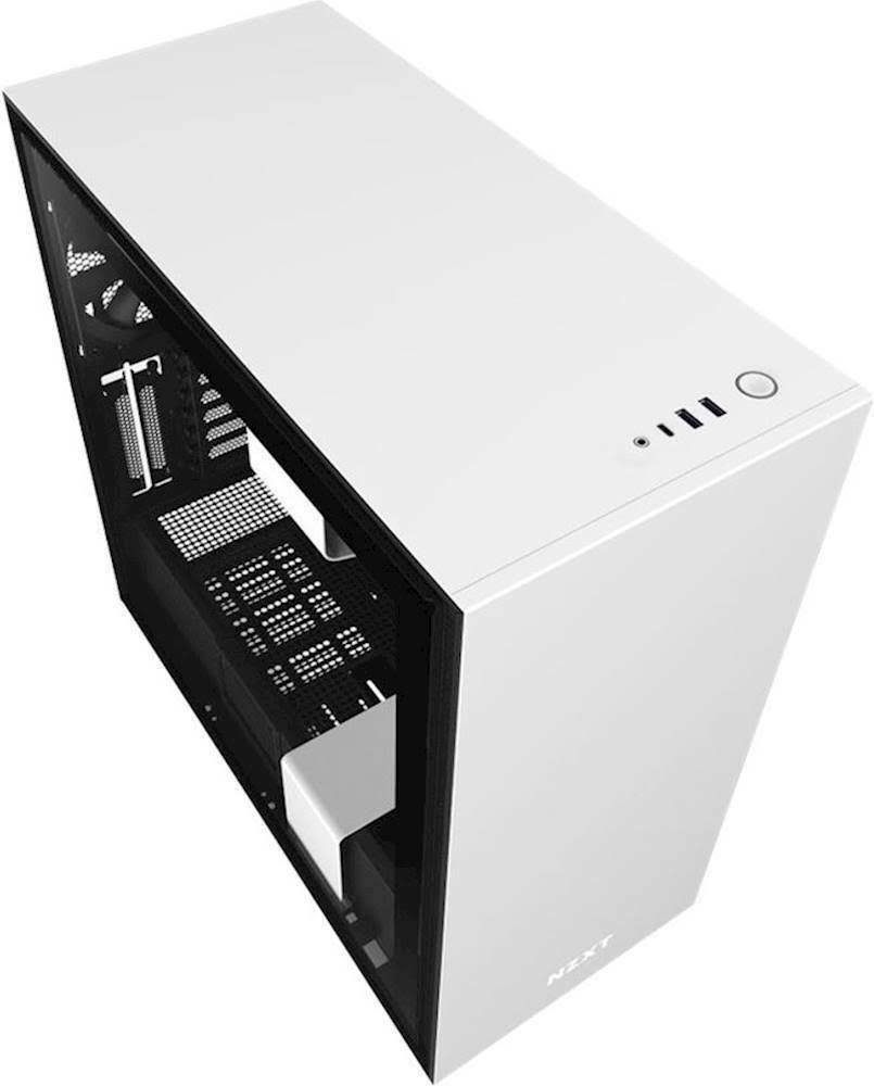 Matte White Mid-Tower ATX Case C2949