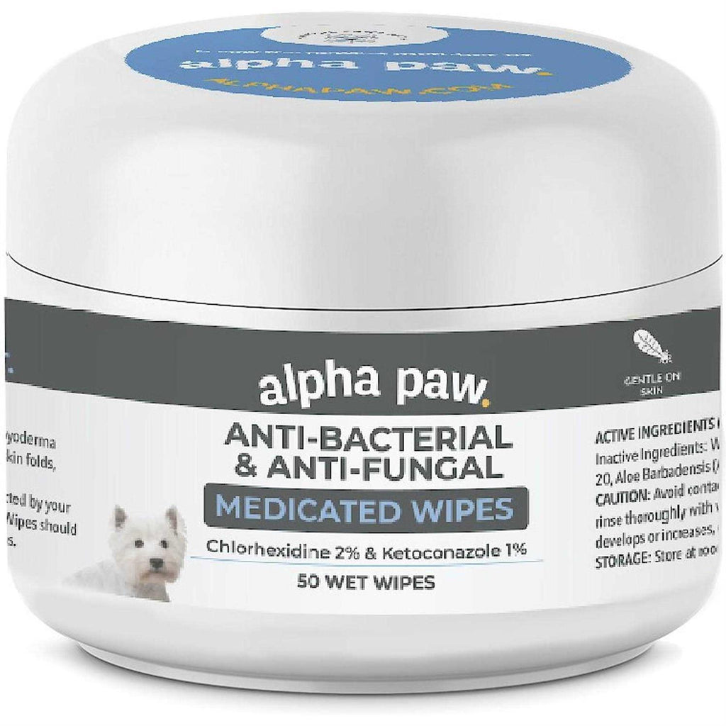 Antibacterial & Antifungal Medicated Wipes A99317