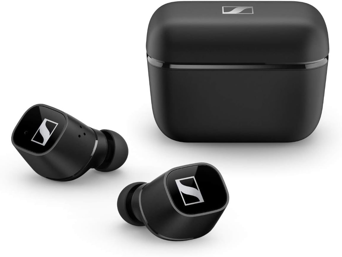 Black True Wireless Earbuds with Noise Cancellation A1425