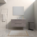 40x22 Oak Wood Bathroom Vanity Set with Sink F61595