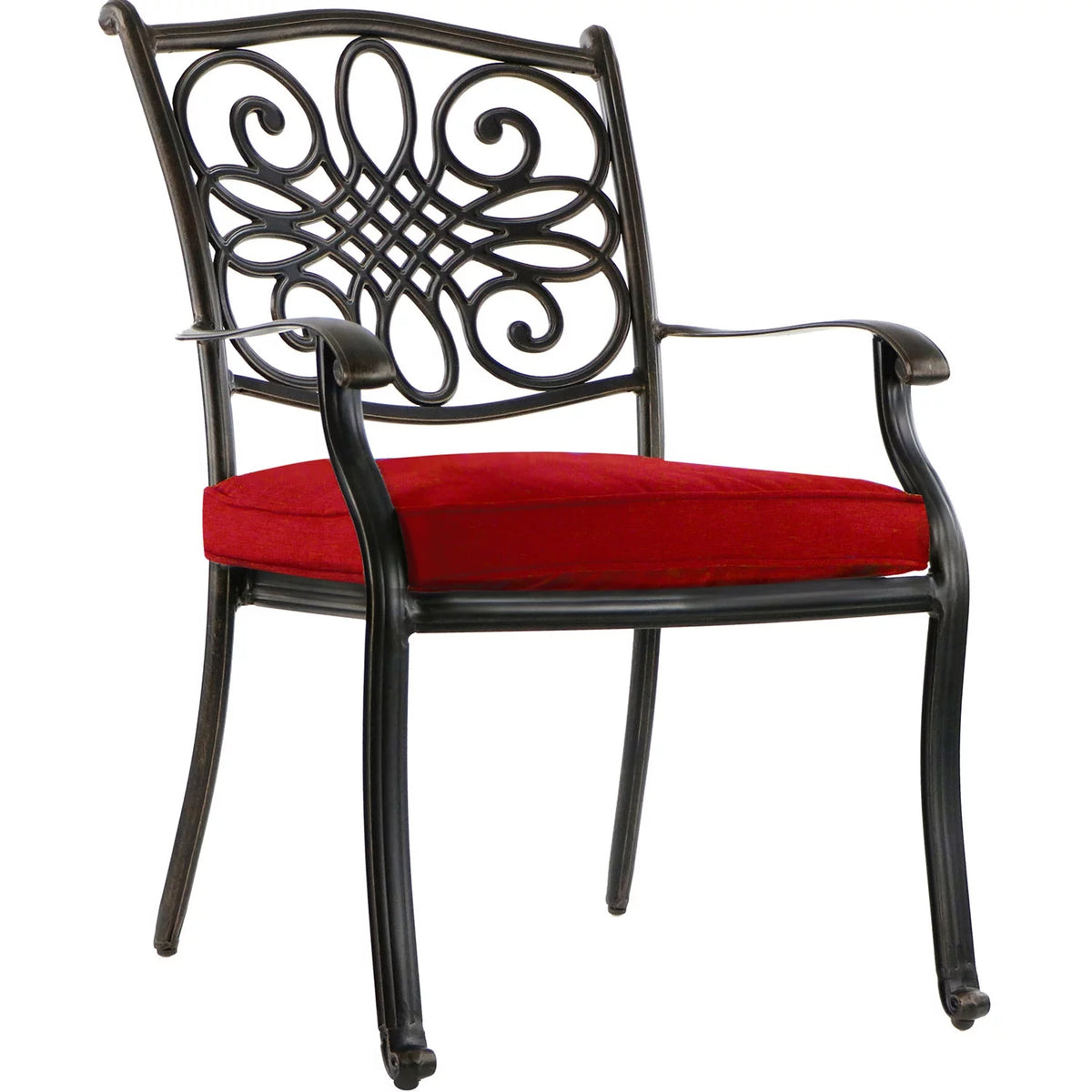 11-Piece Outdoor Dining Set with Cast-Top Table and Chairs I55500
