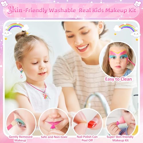 Washable Princess Dresses Pretend Makeup Set S828