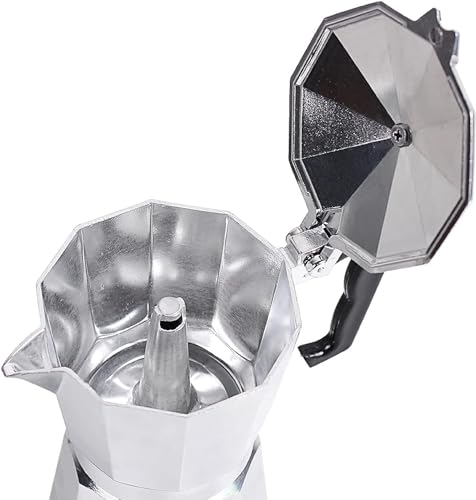 Silver 3 Cup Stovetop Espresso Maker N272985