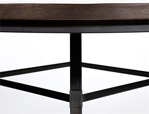 45 Round Counter Height Dining Table in Weathered Brown Gray G777283