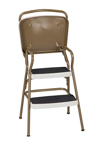 Black Chair and Step Stool C80866