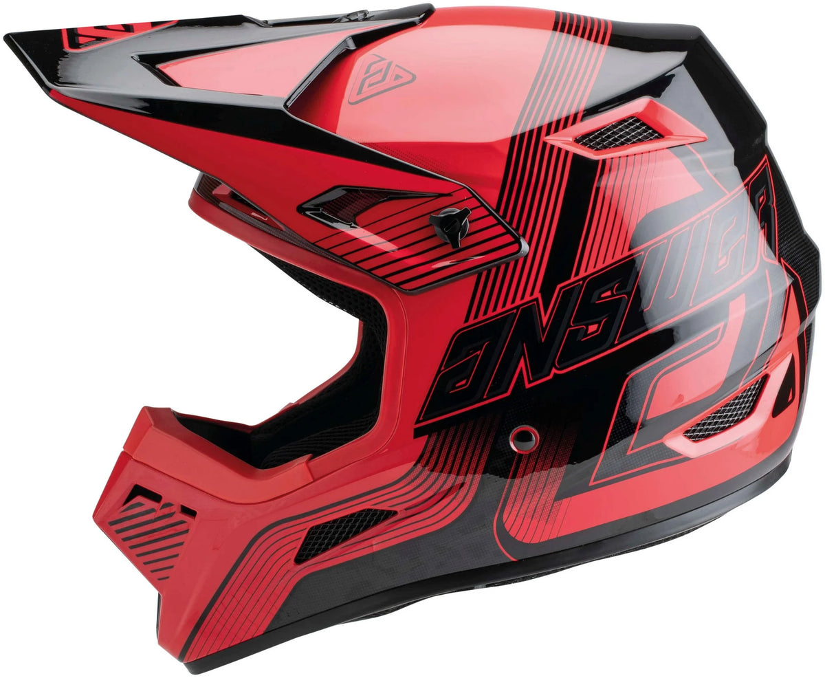 Red Black Offroad Helmet C2496