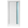 Satin Etch Glass Slab Door V1874