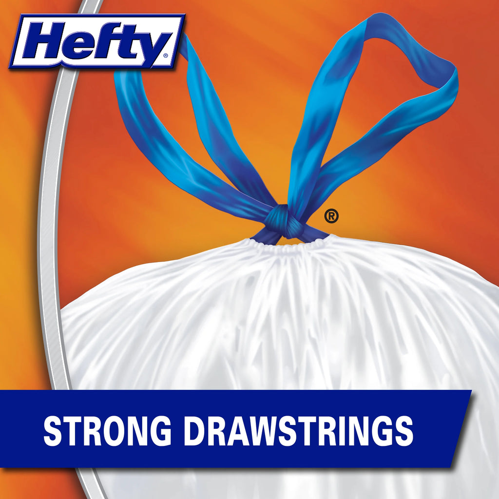 13 Gallon 90 Count Drawstring Trash Bags X89792