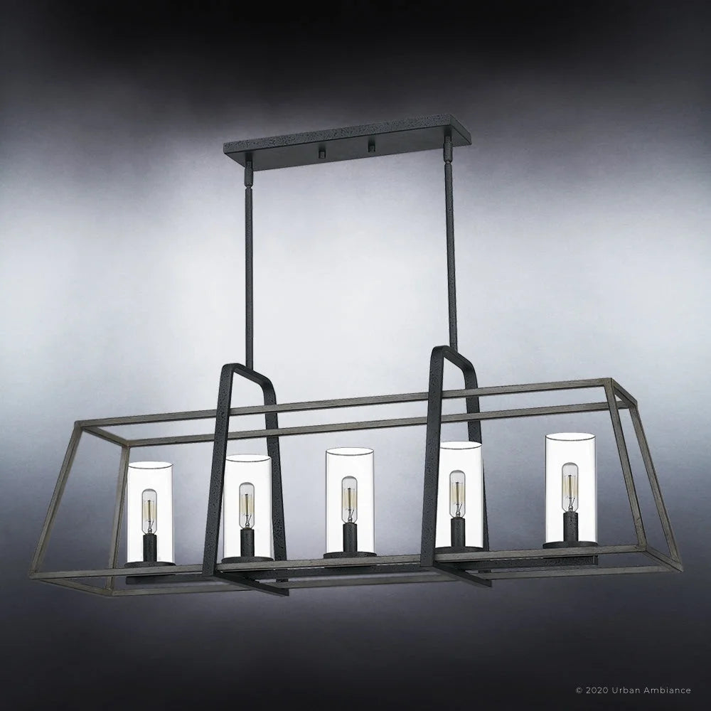 Indoor Chandelier with Clear Glass R86050