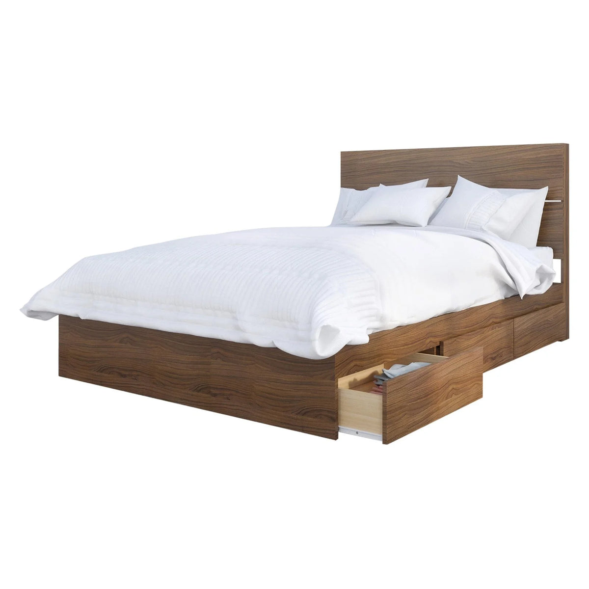 Platform Storage Bed Y1974