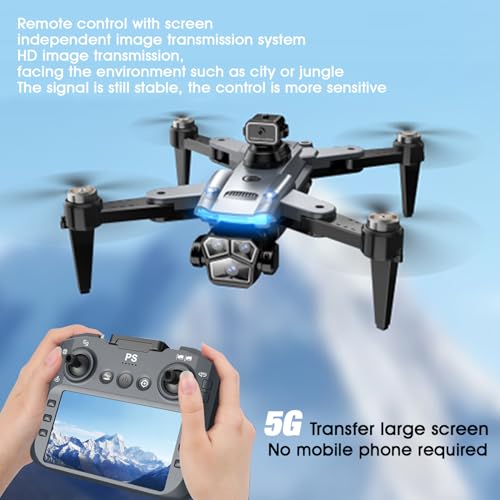 4.3-Inch HD Screen Remote Control Drone with Dual Cameras H162012