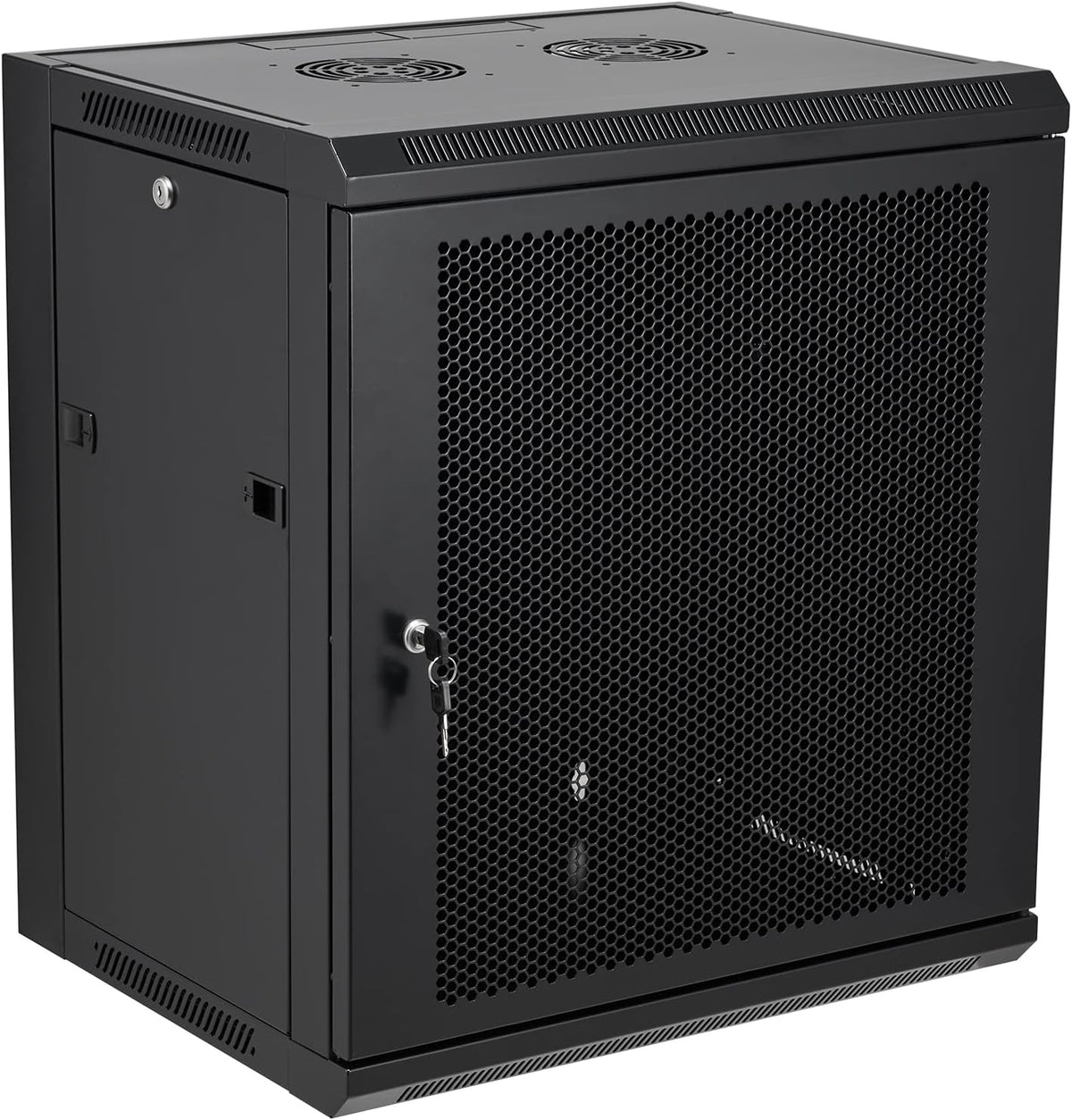 Wall Mount Server Cabinet Network Rack Vented Enclosure Locking Door P332981