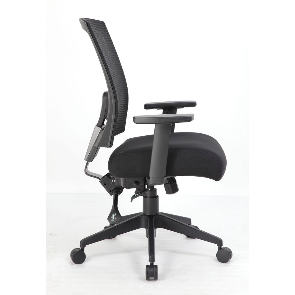 Black Mesh Back Task Chair with Seat Slider M993
