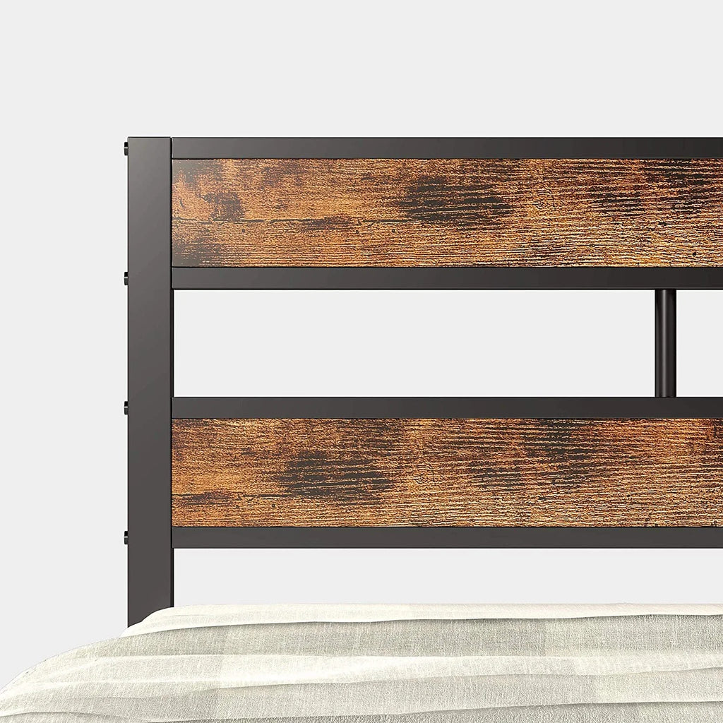 Queen Metal Bed Frame with Headboard F909097