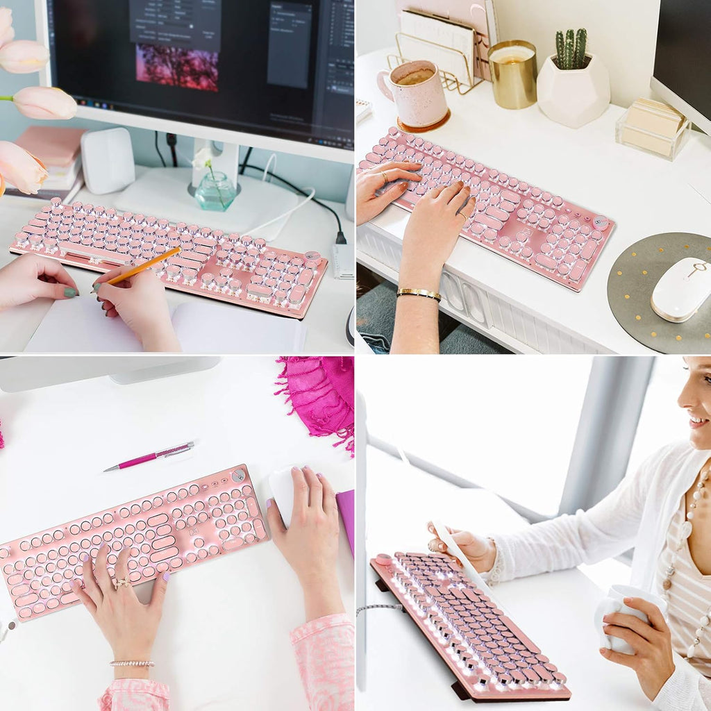 Pink Mechanical Keyboard Z916142