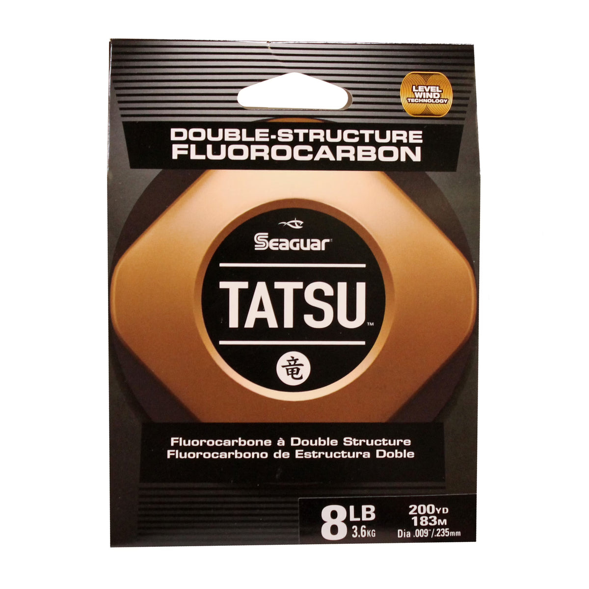 100% Fluorocarbon Fishing Line, 8lbs, 200yds V520