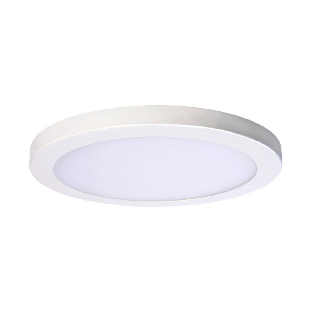 9 in. Canless 4000K Integrated LED Recessed Light Kit with Black Trim N965612