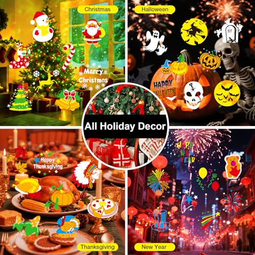 Christmas Halloween Outdoor Projector Lights U127