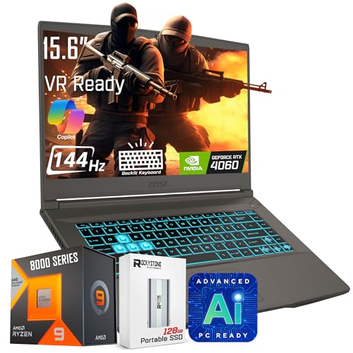 15.6" FHD IPS Display Gaming Laptop with Backlit Keyboard F3045