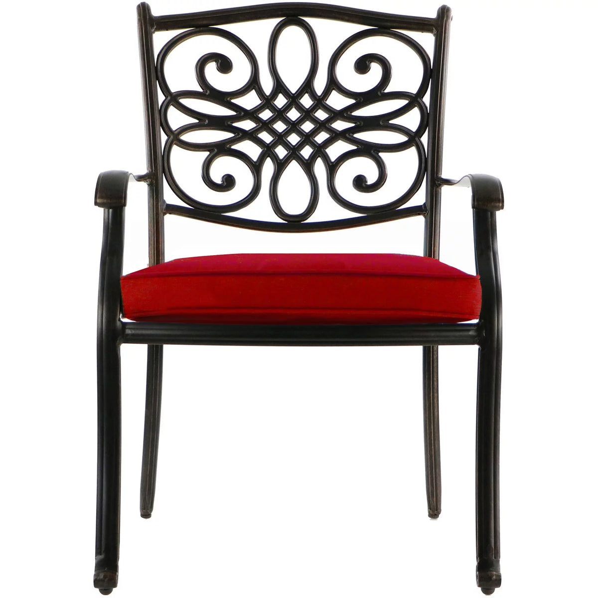11-Piece Outdoor Dining Set with Cast-Top Table and Chairs I55500