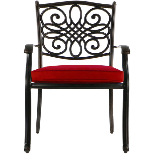 11-Piece Outdoor Dining Set with Cast-Top Table and Chairs I55500