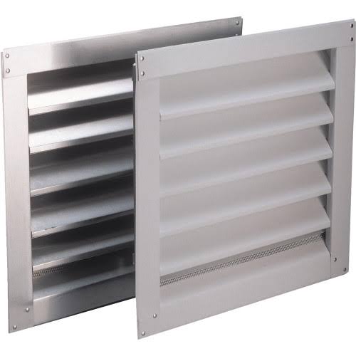 White Aluminum Wall Louver Pack of 6 L641
