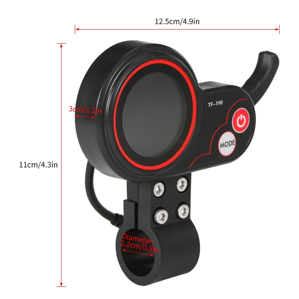 Electric Scooter Instrument Display Dashboard Spare Parts P555